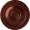 Ekena Millwork Foster Ceiling Medallion (Fits Canopies up to 5 5/8"), Hand-Painted Antique Copper, 19 1/8"OD x 1"P CM19FOACS - alternate 1